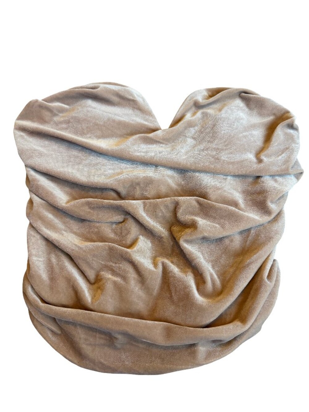 Express Body Contour Strapless Shirt Top Blouse Crop Top Lifting Shaping Medium